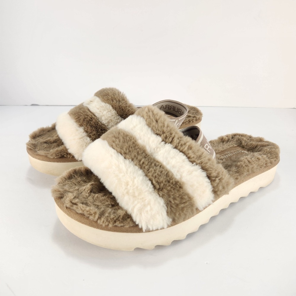 Koolaburra Women's Comfy Casual Brown/Beige‎ Slippers Size 7